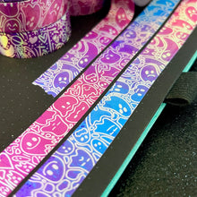 Load image into Gallery viewer, Holo Kandi Ghosties Washi Tape 15mm