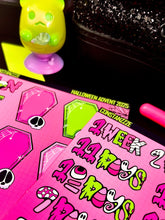 Load image into Gallery viewer, Halloween 2025 Advent Day 1 Sticker Sheets