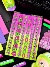 Load image into Gallery viewer, Halloween 2025 Advent Day 2 Sticker Sheets