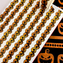 Load image into Gallery viewer, Orange Skull Washi Tape