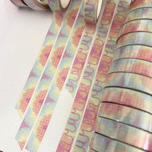 Load image into Gallery viewer, Pastel Rainbow Washi Tape 10mm
