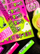 Load image into Gallery viewer, Halloween 2025 Advent Day 1 Sticker Sheets