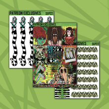 Load image into Gallery viewer, Beetle 🧃 Deco Box, Header, and Strips Sticker Sheets