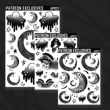 Load image into Gallery viewer, Patreon Celestial Tears Deco Stickers