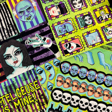 Load image into Gallery viewer, Halloween 2024 Advent Day 7 Sticker Sheets