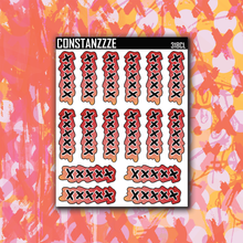 Load image into Gallery viewer, 318 Mermaid Ombre Checklist Sticker Sheet