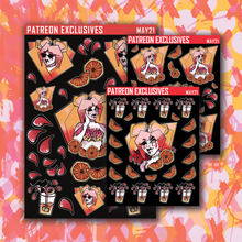 Load image into Gallery viewer, Blackout 318 Blood Oranges Mixed Deco Sticker Sheets