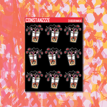 Load image into Gallery viewer, Blackout 318 Drinkie Sticker Sheets