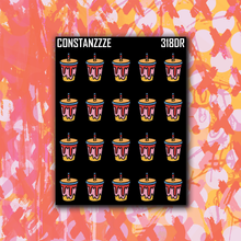 Load image into Gallery viewer, 318 Drink Sticker Sheet