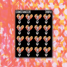 Load image into Gallery viewer, 318 Chibi F*** You Sticker Sheet
