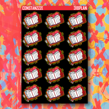 Load image into Gallery viewer, 318 Blackout Planner Sticker Sheets