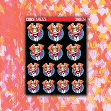 Load image into Gallery viewer, 318 Chibi Mixed Size Floatie Sticker Sheet