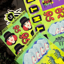 Load image into Gallery viewer, Halloween 2024 Advent Day 6 Sticker Sheets