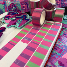 Load image into Gallery viewer, Love Zombie Stripe Washi Tape 20mm
