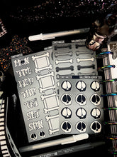 Load image into Gallery viewer, Halloween 2025 BW Advent Day 4 Sticker Sheets