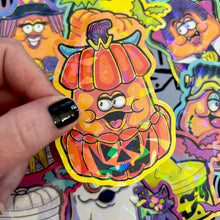 Load image into Gallery viewer, Halloween Nugget Holo Overlay Die Cut Bundle
