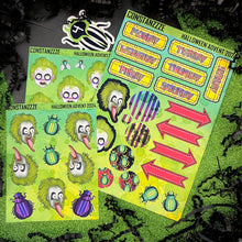 Load image into Gallery viewer, Halloween 2024 Advent Day 4 Sticker Sheets
