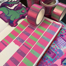 Load image into Gallery viewer, Love Zombie Stripe Washi Tape 20mm