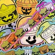 Load image into Gallery viewer, Halloween Bucket Clear Die Cut Bundle