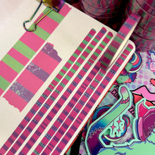 Load image into Gallery viewer, Love Zombie Striped Washi Tape 5mm