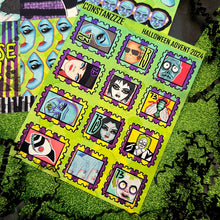 Load image into Gallery viewer, Halloween 2024 Advent Day 7 Sticker Sheets