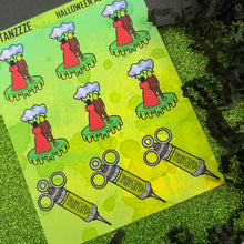 Load image into Gallery viewer, Halloween 2024 Advent Day 13 Sticker Sheets