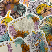 Load image into Gallery viewer, Planners Bloom Die Cut Bundle (white background)