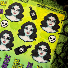 Load image into Gallery viewer, Halloween 2024 Advent Day 8 Sticker Sheets