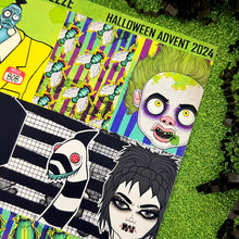 Load image into Gallery viewer, Halloween 2024 Advent Day 5 Sticker Sheets