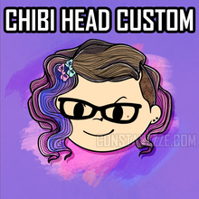 Load image into Gallery viewer, Digital Chibi Head Custom *no codes*