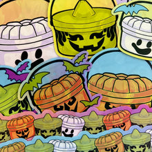 Load image into Gallery viewer, Halloween Bucket Clear Die Cut Bundle