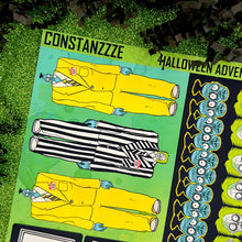 Load image into Gallery viewer, Halloween 2024 Advent Day 3 Sticker Sheets