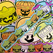 Load image into Gallery viewer, Halloween Bucket Clear Die Cut Bundle