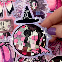 Load image into Gallery viewer, Purple Spooky Disco Die Cut Bundle