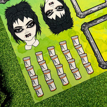 Load image into Gallery viewer, Halloween 2024 Advent Day 2 Sticker Sheets