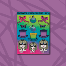 Load image into Gallery viewer, Alice Gone Mad Deco Sticker Sheets