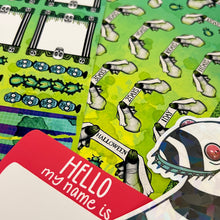 Load image into Gallery viewer, Halloween 2024 Advent Day 1 Sticker Sheets