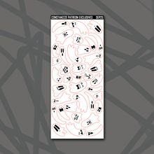 Load image into Gallery viewer, BW Dapper Boos Deco+ Sticker Sheets