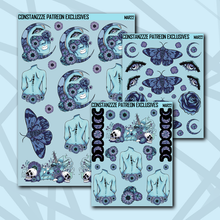 Load image into Gallery viewer, Lunar Mystic Deco Sticker Sheets