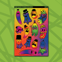 Load image into Gallery viewer, Bright Dapper Boos Deco Sticker Sheets