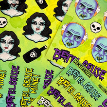 Load image into Gallery viewer, Halloween 2024 Advent Day 8 Sticker Sheets