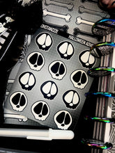 Load image into Gallery viewer, Halloween 2025 BW Advent Day 4 Sticker Sheets