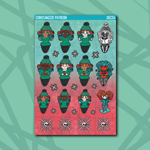 Load image into Gallery viewer, Spooky Winter Deco Sticker Sheets