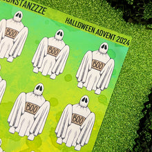 Load image into Gallery viewer, Halloween 2024 Advent Day 11 Sticker Sheets