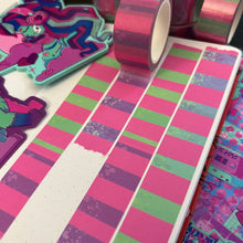 Load image into Gallery viewer, Love Zombie Stripe Washi Tape 20mm