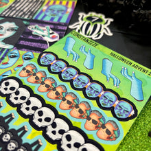 Load image into Gallery viewer, Halloween 2024 Advent Day 7 Sticker Sheets