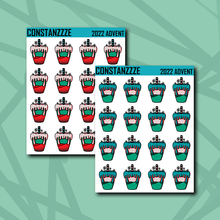 Load image into Gallery viewer, Spooky Winter Drinkies Sticker Sheet