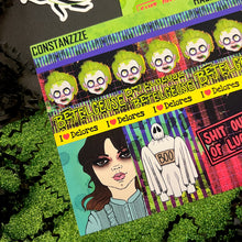 Load image into Gallery viewer, Halloween 2024 Advent Day 12 Sticker Sheets