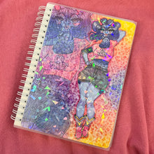 Load image into Gallery viewer, Wild 2024 Blue Hair Llama Reusable Sticker Book