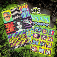 Load image into Gallery viewer, Halloween 2024 Advent Day 7 Sticker Sheets